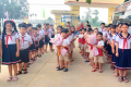 Hoạt động trải nghiệm “Tham quan trường Tiểu học Hành Đức” của các bé mẫu giáo 5-6 tuổi, Trường mầm non Tư thục Hoa Hồng